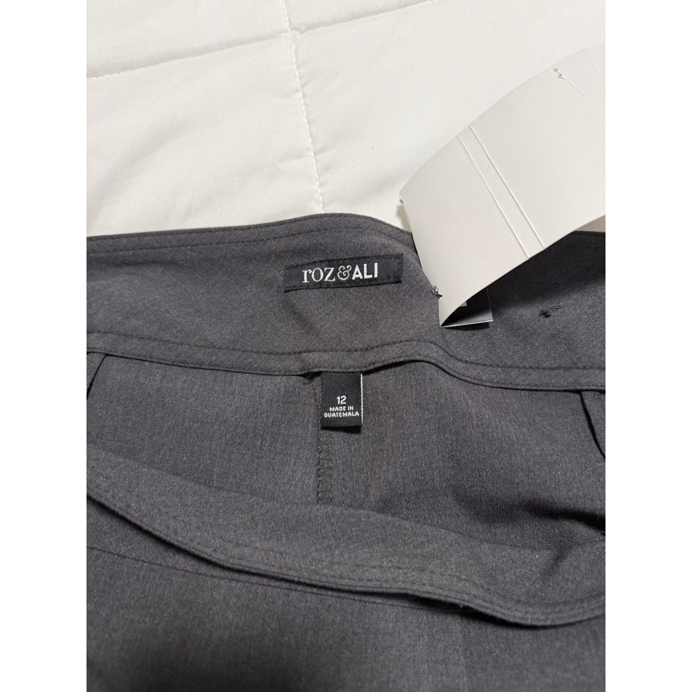 Roz & Ali Secret Agent Pull On Tummy Control Pants US Women's 12 - Picture 8 of 9